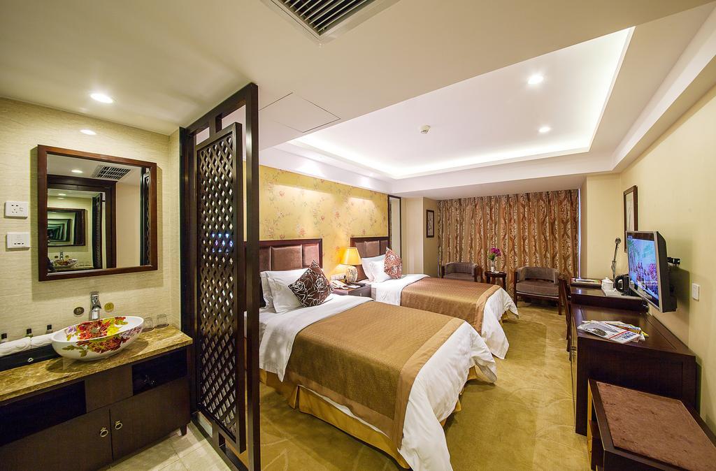 Jaho Forstar Hotel Wenshuyuan Branch Chengdu Zimmer foto